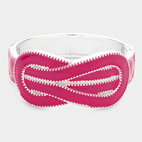 Hinged Enamel bracelet