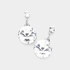 Genuine Crystal Drop Earrings