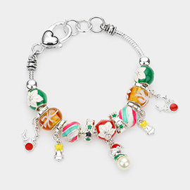 Flower Bell Star Heart Multi Bead Bracelets
