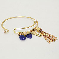 Gemstone Bracelet With Tassel