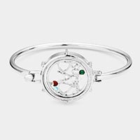 SUPER DAD Floating Locket Hook Bracelet