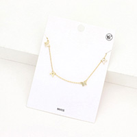 Brass Metal MAMA Pendant Necklace