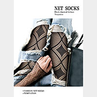 Details Mesh Black Sheer Woman Fishnet Pantyhose Tights