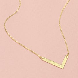 -L- Gold Dipped Initial Monogram Pendant Necklace