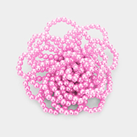 Tiny Pearl Cluster Floral Brooch