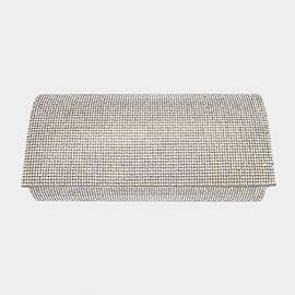Bling Solid Evening Clutch / Crossbody Bag