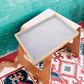 Wood Jewelry Display Tray