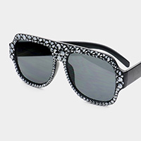 Bling Stone Embellished Sunglasses