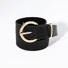 Bling Studded Solid Belt