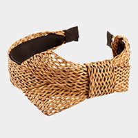 Braided Bow Headband