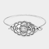 Tribal Metal Hook Bracelet