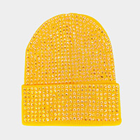 Bling Studded Beanie Hat