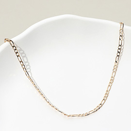Metal Chain Link Necklace