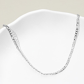 Metal Chain Link Necklace