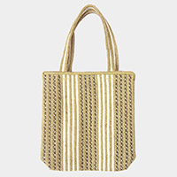 Boho Striped Shoulder Bag