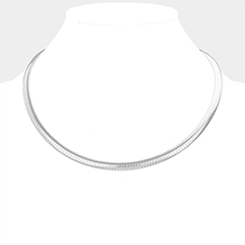 18 Inch Omega Chain Necklace