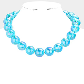 Resin Ball Necklace