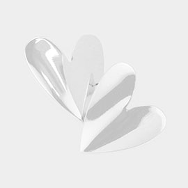 Metal Heart Earrings