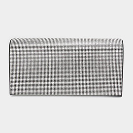 Bling Solid Evening Clutch / Crossbody Bag