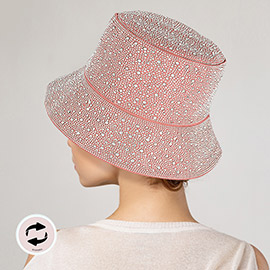 Reversible Bling Bucket Hat