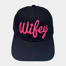 Wifey Message Baseball Cap