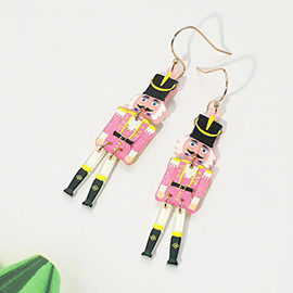 Christmas Soldier Nutcracker Dangle Earrings