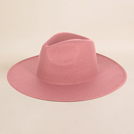 Solid Fedora Panama Hat