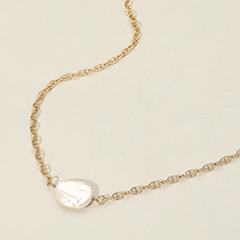 Freshwater Pearl Pendant Necklace