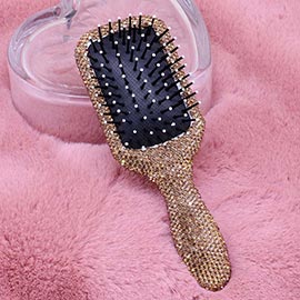 Rhinestone Pave Hair Brush