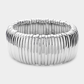 Metal Bar Stretch Bracelet