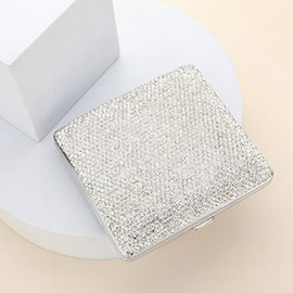 Bling Square Money Clip / Cigarette Case