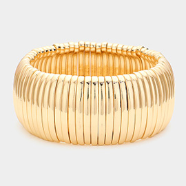 Metal Bar Stretch Bracelet