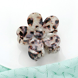 Celluloid Acetate Flower Hair Claw Clip