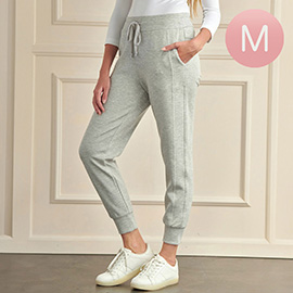 6PCS - Women's Sporty Chic Scuba Jogger Pants