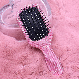 Rhinestone Pave Hair Brush