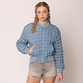 Reversible Quilted Bomber Jacket