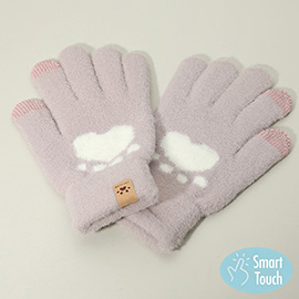 Cat Paw Pointed Smart Touch Gloves