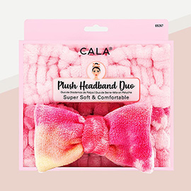 2PCS - Plush Headband Duo