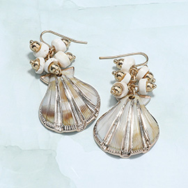 Seashell Dangle Earrings