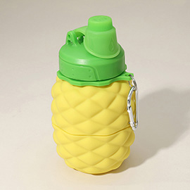 Collapsible Pineapple Water Bottle