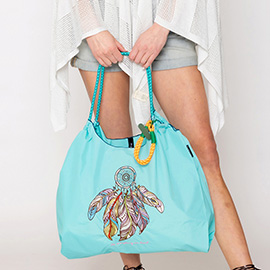 Dream Catcher Rope Nylon Tote Bag