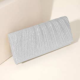 Sparkly Fabric Evening Clutch / Crossbody Bag