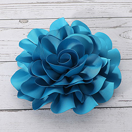 Fabric Flower Brooch / Hair Clip / Hair Band