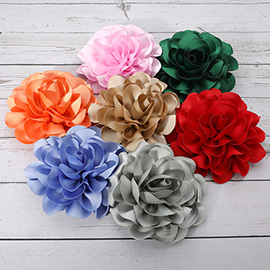 Fabric Flower Brooch / Hair Clip / Hair Band