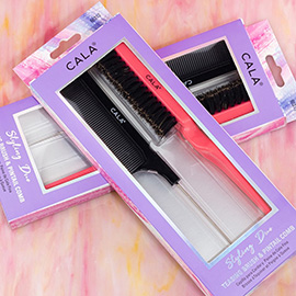 2PCS - Teasing Brush and Pintail Comb Set