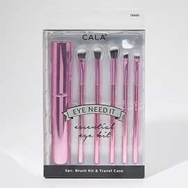 5PCS - Eye Need It Essential Eye Shadow Brush Set