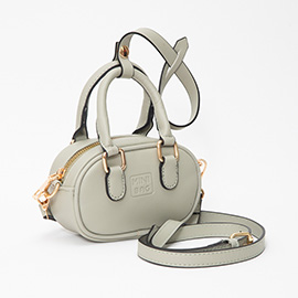 Faux Leather Bag Charm / Mini Bag / Crossbody Bag