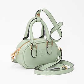 Faux Leather Bag Charm / Mini Bag / Crossbody Bag