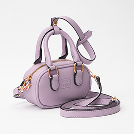 Faux Leather Bag Charm / Mini Bag / Crossbody Bag