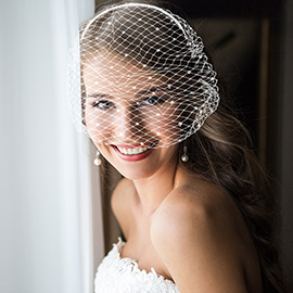 Stone Mesh Headband / Fascinator